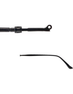 Piernas de Reemplazo para Gafas JANKY Metal Negro 140 mm 2
