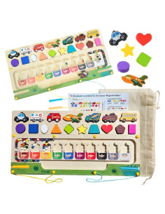 Laberinto Magnético Montessori 3 en 1 PYLAK para Niños