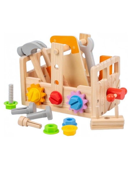 Juego de Herramientas de Madera Montessori Yunhe 23.5x13cm
