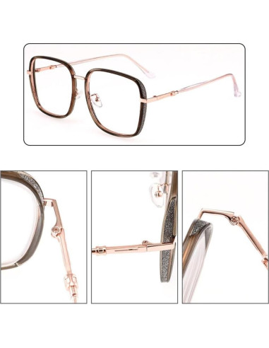 Piernas de Reemplazo para Gafas JANKY 140mm Metal Negro