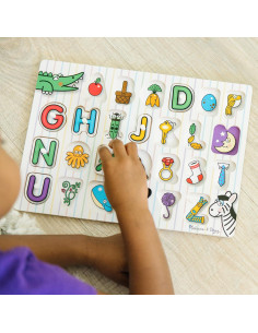 Rompecabezas de Letras de Madera Melissa & Doug - 26 Piezas 2
