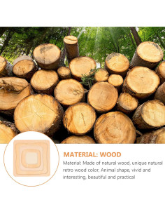 Rompecabezas de Madera Ciclo de Vida del Girasol Jojofuny 2