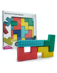 Bloques Sensoriales de Espuma Suave Edushape 18 Piezas