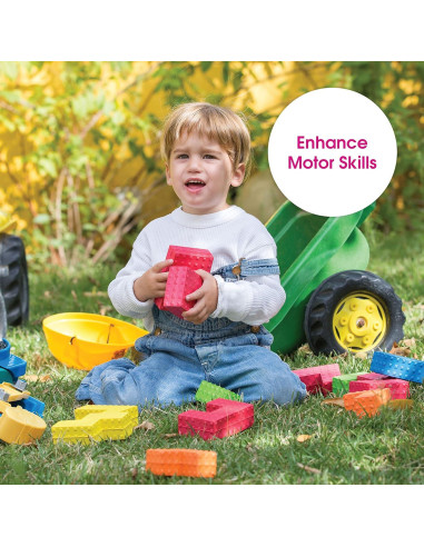 Bloques Sensoriales de Espuma Suave Edushape 18 Piezas