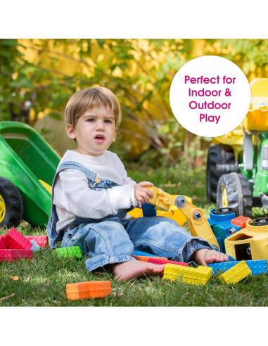 Bloques Sensoriales de Espuma Suave Edushape 18 Piezas