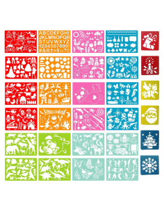 Set de 30 Plantillas de Dibujo LanMa para Niños - 400 Imágenes