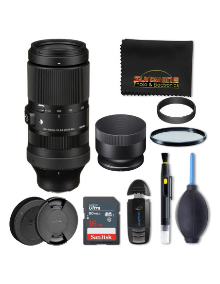 Lente Sigma 100-400mm f5-6.3 DG DN OS para Sony E - Telefoto Lente Sigma 100-400mm f5-6.3 DG DN OS para Sony E - Telefoto