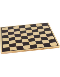 Tablero de Damas y Ajedrez de Madera Maple Landmark 38.1 cm 2