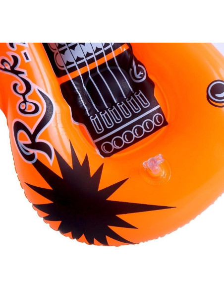 Guitarra Inflable Rock Star Decora 89 cm Colores Variados
