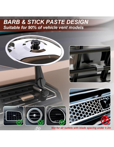 Mini Platillo de Percusión para Coche BP-01 Plata - Gadget Musical