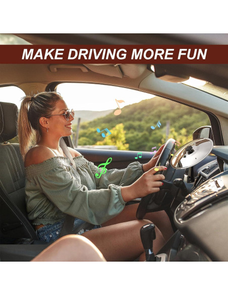 Mini Platillo de Percusión para Coche BP-01 Plata - Gadget Musical