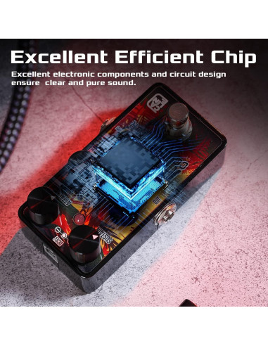 Pedal Compresor Analógico Mini Caline G012 para Guitarra