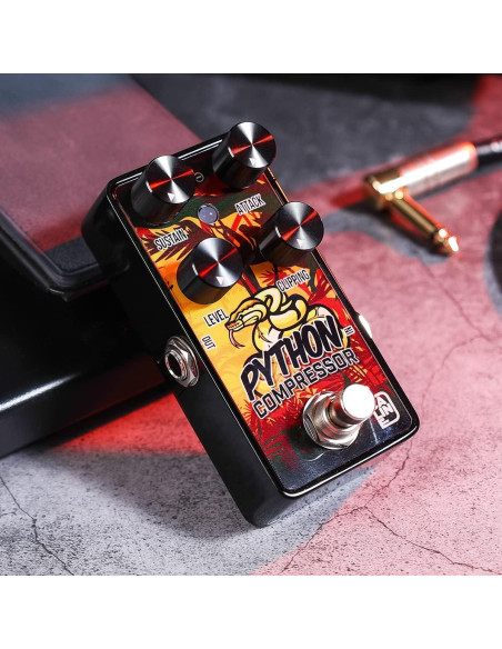 Pedal Compresor Analógico Mini Caline G012 para Guitarra