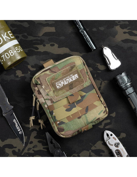 Bolsa Administrativa Molle EXCELENTE ELITE SPANKER Multicam 13.5x5.5x16.5cm Bolsa Administrativa Molle EXCELENTE ELITE SPANKER Multicam 13.5x5.5x16.5cm