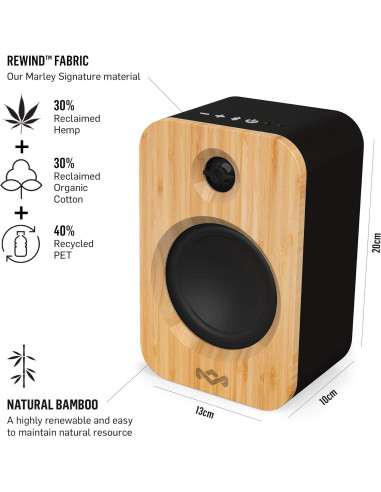 Altavoces de Estantería Casa de Marley Get Together Duo Bluetooth