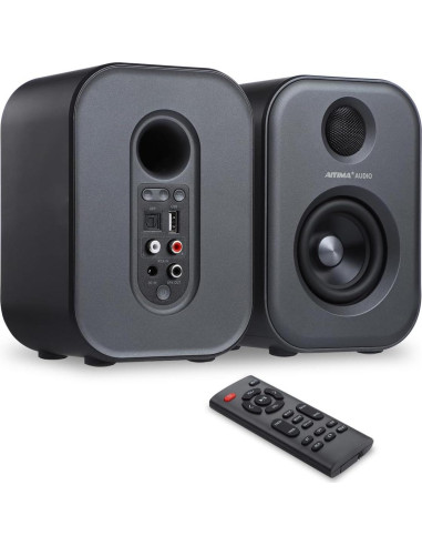 Altavoces Activos AIYIMA S400 2.0 Bluetooth 80W para TV