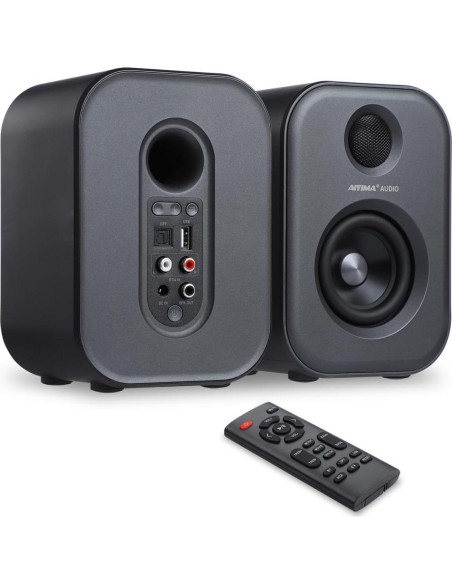 Altavoces Activos AIYIMA S400 2.0 Bluetooth 80W para TV