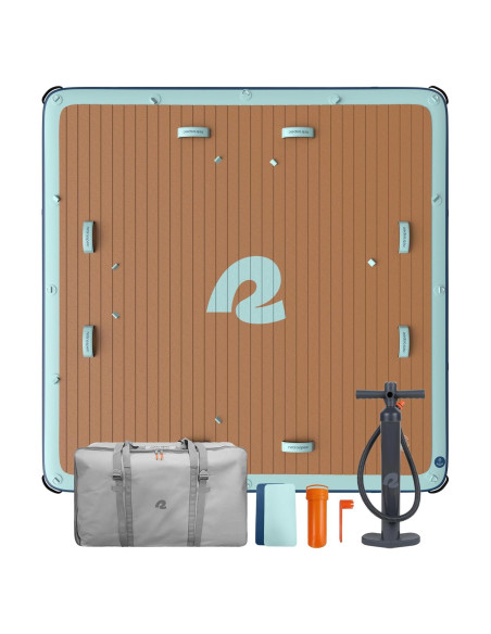 Plataforma Inflable Weekender Dock Retrospec 2.13m x 2.13m