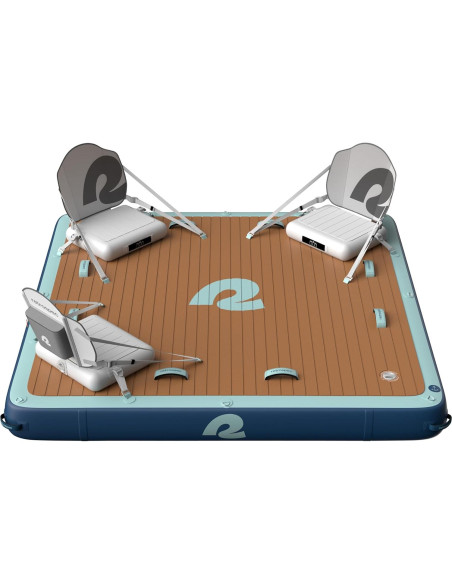 Plataforma Inflable Weekender Dock Retrospec 2.13m x 2.13m