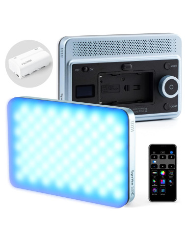 Luz de Video RGB VILTROX 15W LED Portátil CRI95+ 2800-6800K