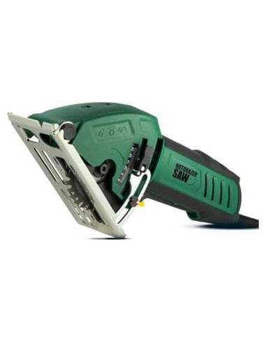 Sierra Circular Eléctrica Rotorazer RZ120 Verde - Corta Madera, Azulejos y Más