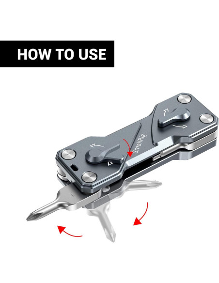 Kit de Destornilladores Plegable SmallRig AAK2495 - 7 Piezas