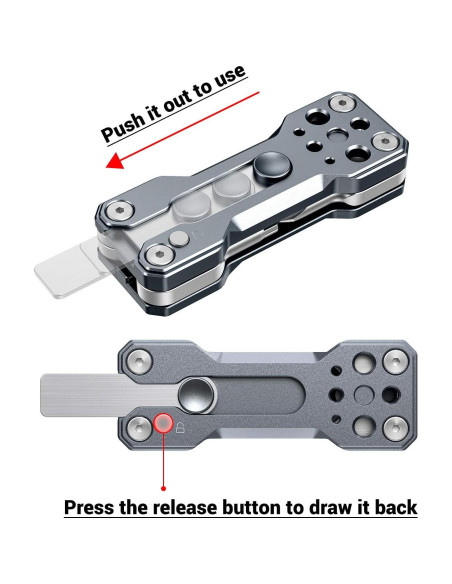 Kit de Destornilladores Plegable SmallRig AAK2495 - 7 Piezas