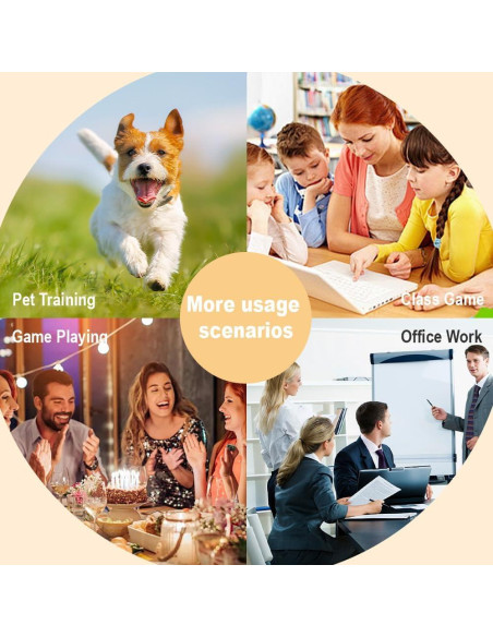 Juego de 4 Botones Grabables para Perros GEESTONE - Comunicación Interactiva