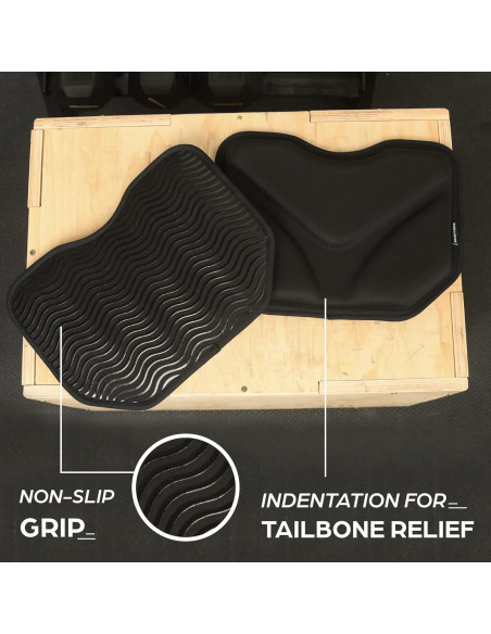 Cojín de Asiento para Máquina de Remo Home & Rowe - Gel Antideslizante