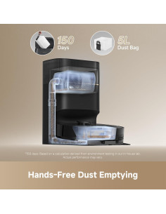 Aspiradora Robot DREAME D20 Pro Plus 2-en-1, 13000Pa, Auto-Vaciado 2