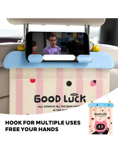 Bolsa de Basura Colgante para Auto Zpana 30x23x25.5cm