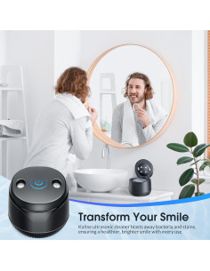 Limpiador Ultrasónico de Dentaduras Kaitse 24W 220ML Azul 2