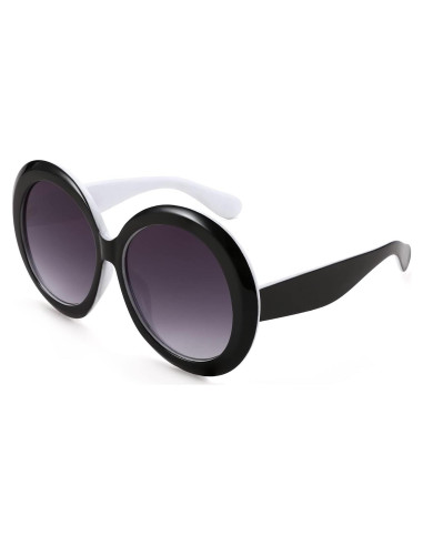 Gafas de sol redondas Karsaer UV400 grandes unisex