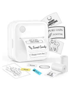 Impresora Térmica de Etiquetas Bluetooth INVISEN D1 - Mini 50mm