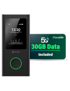 Hotspot Móvil GlocalMe Numen Air 5G con 30GB Datos