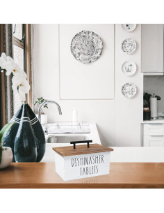 Contenedor de cápsulas para lavavajillas CHONIC 22x15x12.5cm 2