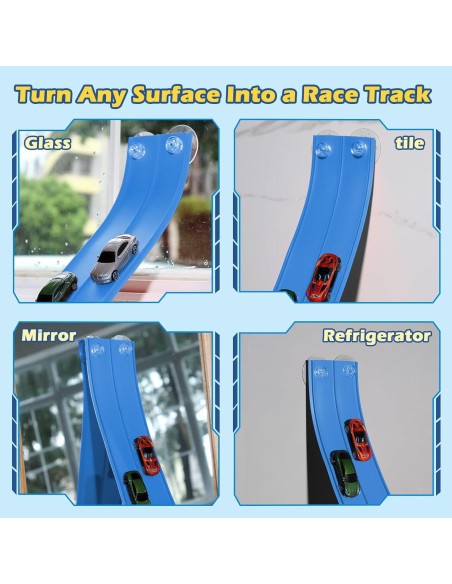 Pista de Carreras Flexible INKZOO 15 Pies para Niños 3+
