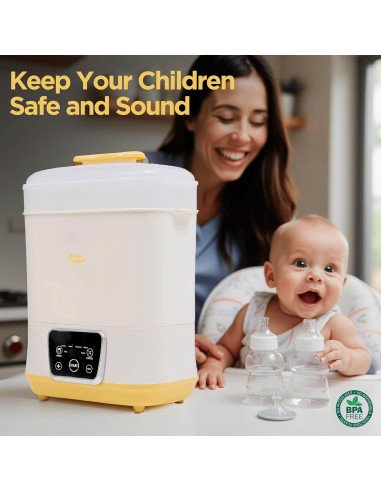 Esterilizador y Secador de Botellas Eléctrico 6 en 1 - 2.16 kg