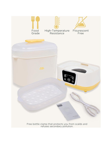 Esterilizador y Secador de Botellas Eléctrico 6 en 1 - 2.16 kg