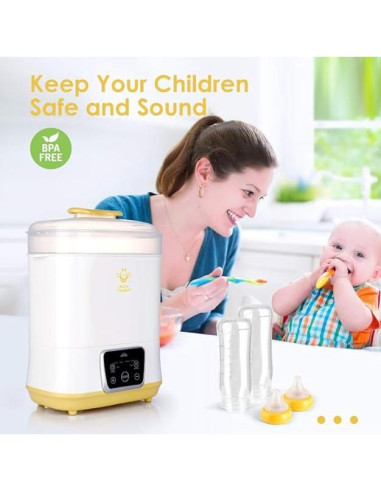 Esterilizador y Secador de Botellas Eléctrico 6 en 1 - 2.16 kg