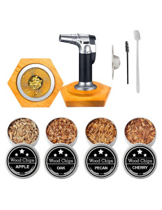 Kit de Ahumador de Cócteles WEICHA para Whiskey y Bourbon