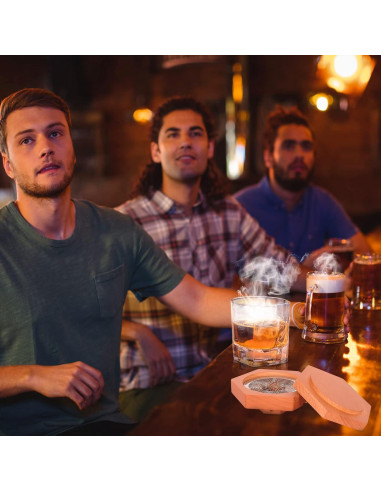 Kit de Ahumador de Cócteles WEICHA para Whiskey y Bourbon