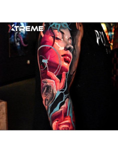 Conjunto de Tintas Neón Xtreme 5 Colores 15 ml - Veganas y Seguras 2