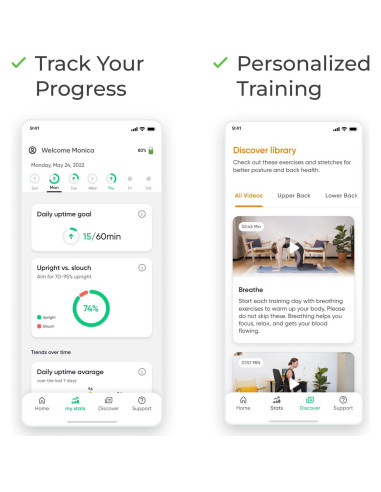 Entrenador de Postura UPRIGHT GO 2 Premium - Unisex