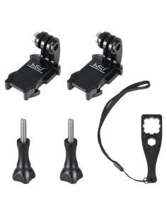 Montaje Rápido J-Hook HSU para GoPro y Cámaras de Acción