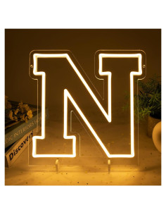 Luz Decorativa Neon Letra N 33.5 cm LED MissAudrey