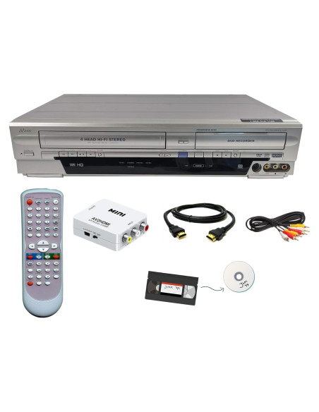 Grabadora VHS a DVD Funai Combo HDMI Renovada 4.95kg