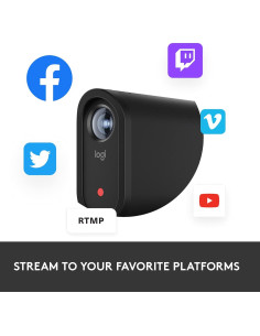 Cámara de transmisión en vivo Mevo Start Logitech 1080p + 256GB 2