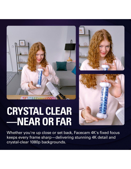 Webcam 4K Elgato Facecam 4K60 - Ultra HD, USB-C, HDR