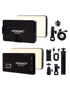 Kit de Iluminación LED Dúo HONOMO 120 y 192 LEDs Portátil